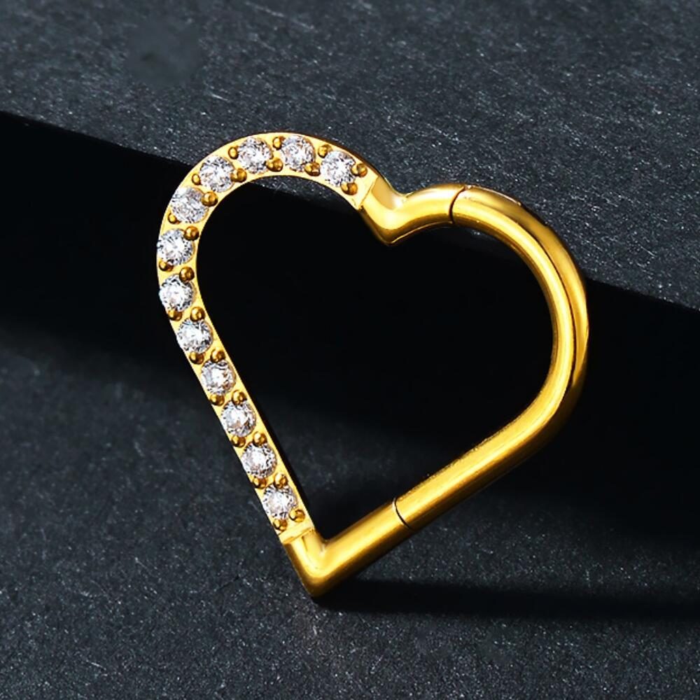 Heart Pavé Worn